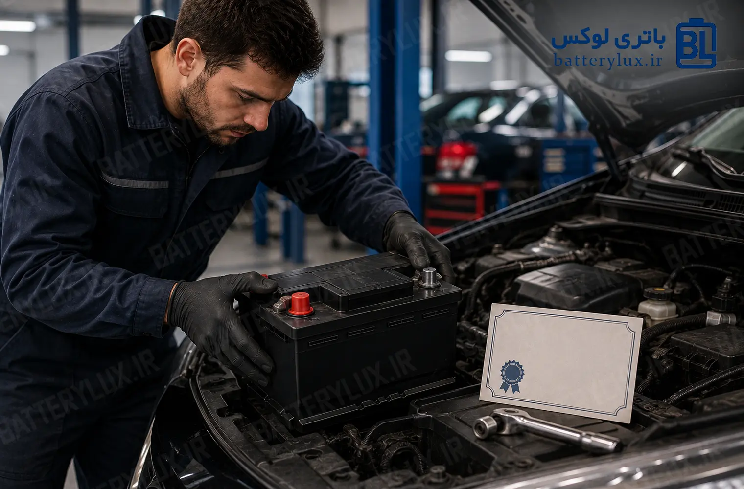 تعویض باتری گارانتی