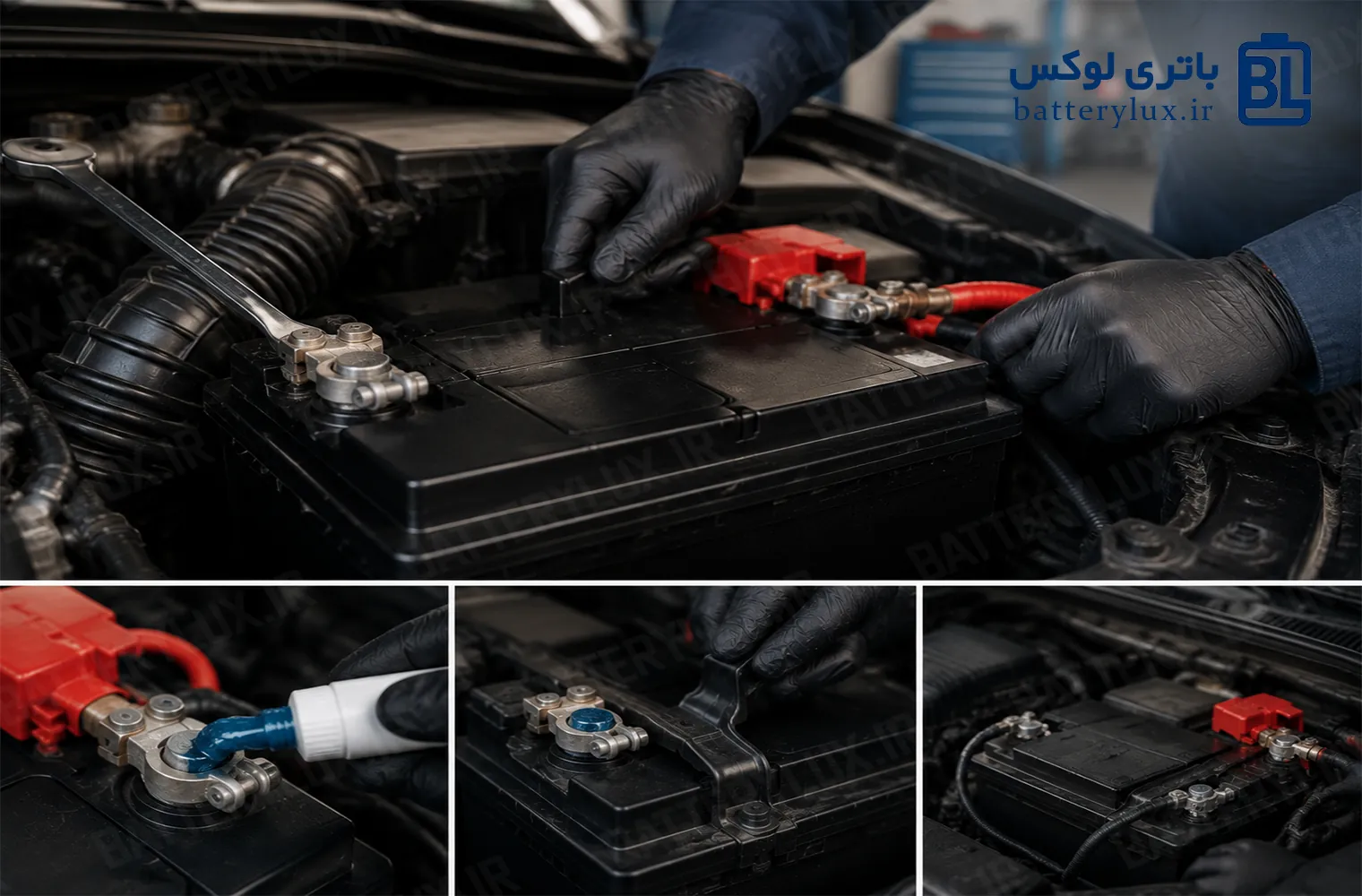 تعویض باتری ماشین