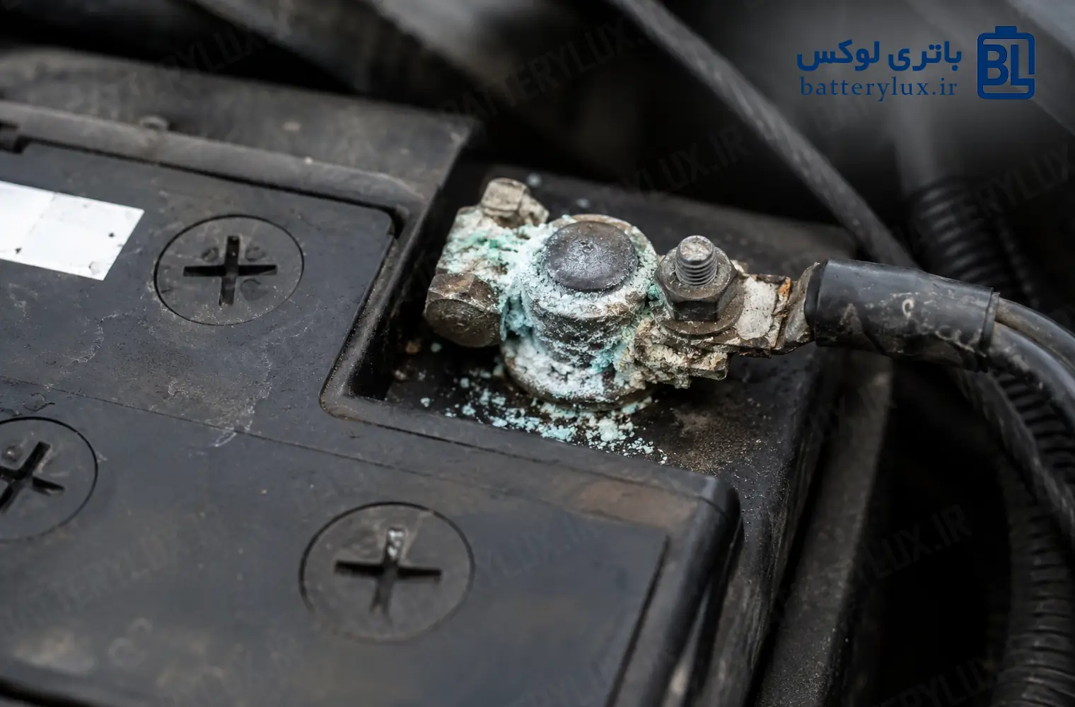 سولفاته شدن سر باتری ماشین