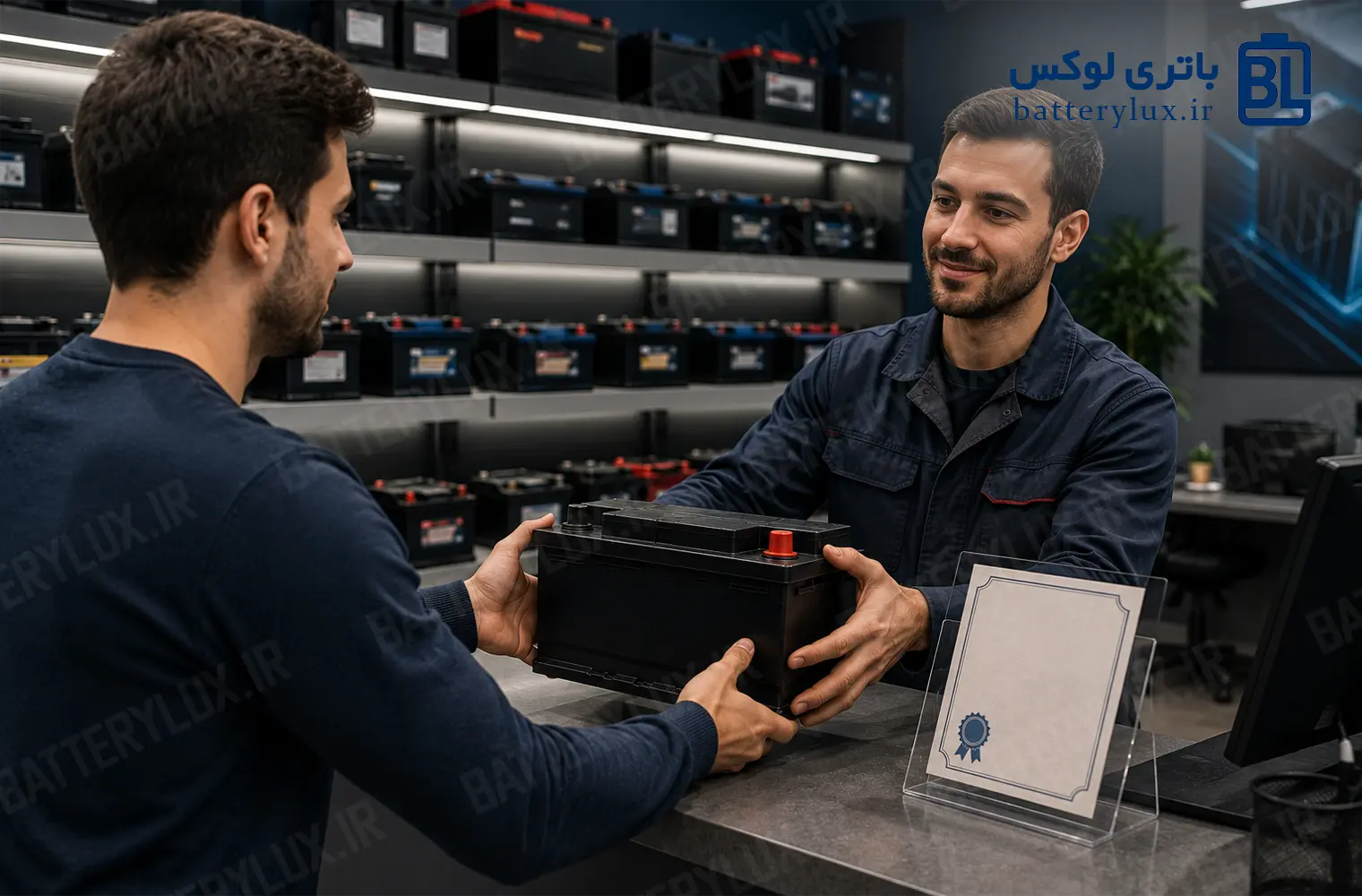 شرایط استفاده از گارانتی باتری