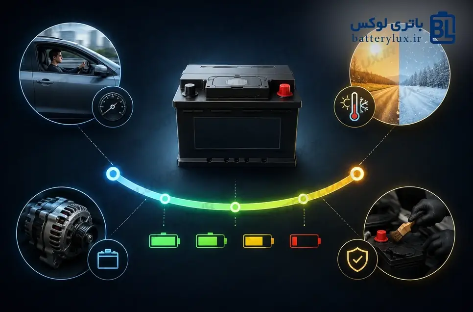 عمر مفید باتری ماشین چند سال است؟