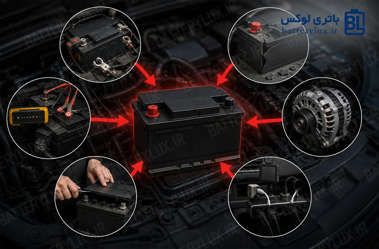 موارد ابطال گارانتی باتری