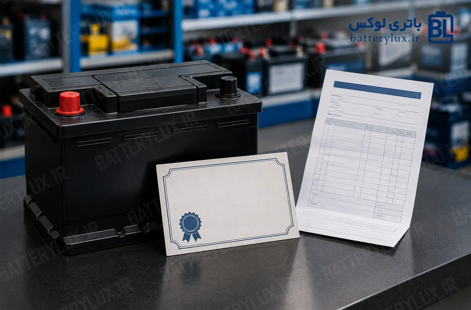 گارانتی باتری ماشین
